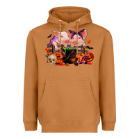 Meerkat halloween pigs Heavyweight Hoodie - RanaPortraitStore