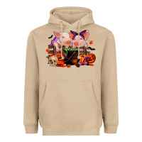 Mushroom halloween pigs Heavyweight Hoodie - RanaPortraitStore