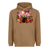 Toasted Coconut halloween pigs Heavyweight Hoodie - RanaPortraitStore