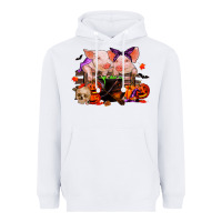 White halloween pigs Heavyweight Hoodie - RanaPortraitStore