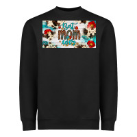 Black best mom ever license plate Heavyweight Sweatshirt - Artiststas