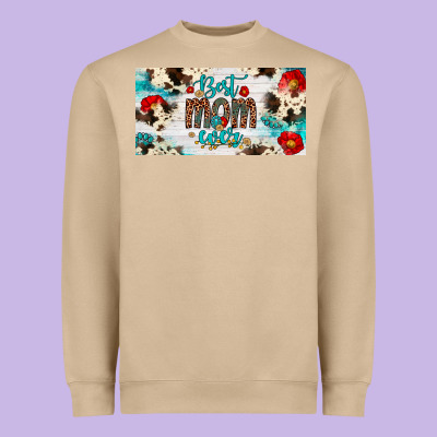 Best Mom Ever License Plate Heavyweight Sweatshirt Designed By Artiststas