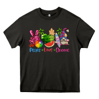 Asphalt peace love gnome summer Heavy Core Tee - texasbilliewilder