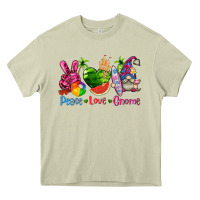 Mossy peace love gnome summer Heavy Core Tee - texasbilliewilder
