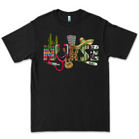 Black Mexican Nurse Premium Tee - texasbilliewilder