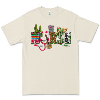Bone Mexican Nurse Premium Tee - texasbilliewilder