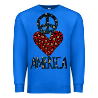 True Royal Peace Love America Premium Sweatshirt - Bettercallsaul