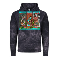 Cloud Black easter bunny's leopard cowhide cactus Vintage Hoodie - JahusDesignShop