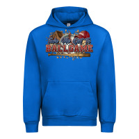 Cobalt Take me out to ball game baseball Urban Hoodie - HowdyJamesFarm