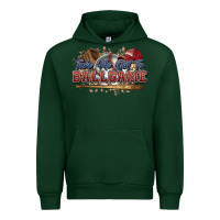 Forest Green Take me out to ball game baseball Urban Hoodie - HowdyJamesFarm