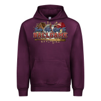 Mauve Wine Take me out to ball game baseball Urban Hoodie - HowdyJamesFarm