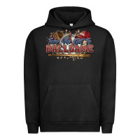 Pigment Black Take me out to ball game baseball Urban Hoodie - HowdyJamesFarm