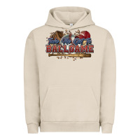 Pigment French Oak Take me out to ball game baseball Urban Hoodie - HowdyJamesFarm
