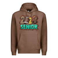 Chestnut 2023 senior Football Premium Hoodie - NancyCooperArtShop