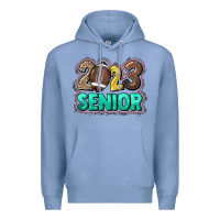Colony Blue 2023 senior Football Premium Hoodie - NancyCooperArtShop