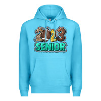 Ocean Blue 2023 senior Football Premium Hoodie - NancyCooperArtShop
