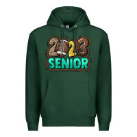 Sports Green 2023 senior Football Premium Hoodie - NancyCooperArtShop