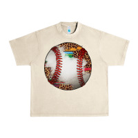 Sandshell western baseball leopard serape pattern Urban Heavy Tee - Artiststas