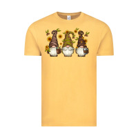Vintage Mustard coffee gnomes Vintage Tee - Artiststas