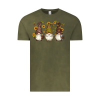Vintage Olive coffee gnomes Vintage Tee - Artiststas