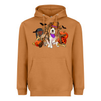 Meerkat Halloween beagle dog Heavyweight Hoodie - RanaPortraitStore