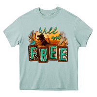 Arona wild and free cowgirl horse desert Heavy Core Tee - Zillion Design Studio