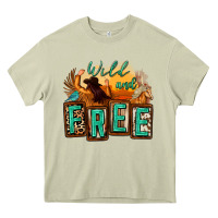 Mossy wild and free cowgirl horse desert Heavy Core Tee - Zillion Design Studio