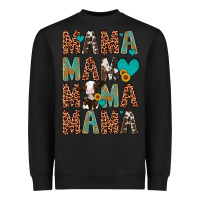 Black mama mama mama mama Heavyweight Sweatshirt - Artiststas