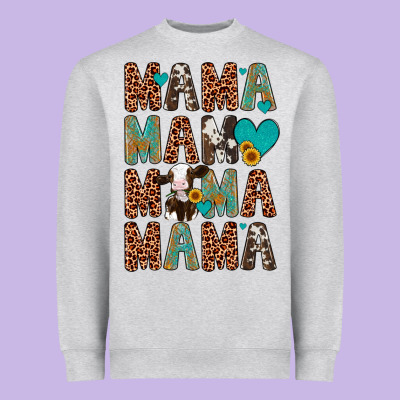 Mama Mama Mama Mama Heavyweight Sweatshirt Designed By Artiststas