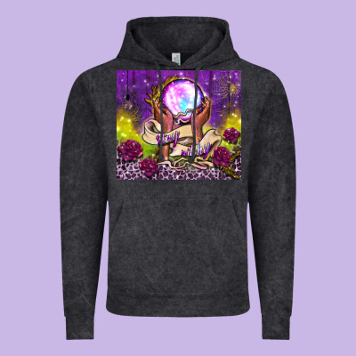 Stay Witchy Tumbler Vintage Hoodie Designed By Bundleandbundleshop