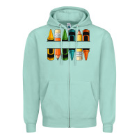 Custom Crayons With Pencil Zipper Hoodie | Teevron