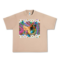 Burro easter farm chicken chick rooster daisys butterfly sunflower eggs glit Urban Heavy Tee - Artiststas
