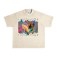Sandshell easter farm chicken chick rooster daisys butterfly sunflower eggs glit Urban Heavy Tee - Artiststas