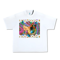 White easter farm chicken chick rooster daisys butterfly sunflower eggs glit Urban Heavy Tee - Artiststas