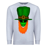Heather Grey St. Patrick' Day Gnome Premium Sweatshirt - Bettercallsaul