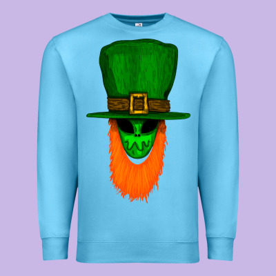 St. Patrick' Day Gnome Premium Sweatshirt Designed By Bettercallsaul