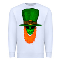 White St. Patrick' Day Gnome Premium Sweatshirt - Bettercallsaul