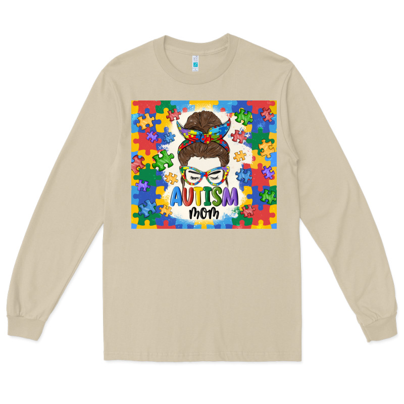 Autism Mom Long Sleeve Tee by MaliasSmallBusiness | Teevron