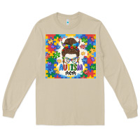 Mushroom autism mom Long Sleeve Tee - MaliasSmallBusiness