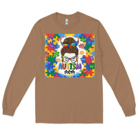 Toasted Coconut autism mom Long Sleeve Tee - MaliasSmallBusiness