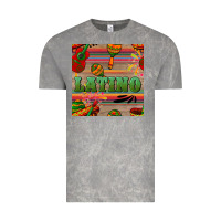 Cloud Rock latino seamless pattern Vintage Tee - BundleAndBundleShop