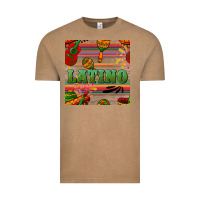 Vintage Coffee latino seamless pattern Vintage Tee - BundleAndBundleShop