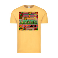 Vintage Mustard latino seamless pattern Vintage Tee - BundleAndBundleShop