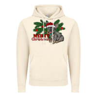 Vintage Artic merry christmas french bulldog Vintage Hoodie - RanaPortraitStore