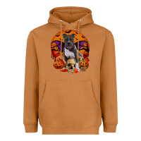 Meerkat halloween pitbull dog Heavyweight Hoodie - RanaPortraitStore