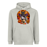 Moon Dust halloween pitbull dog Heavyweight Hoodie - RanaPortraitStore