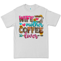 Dove Grey wife mother coffee lover Premium Tee - Zillion Design Studio