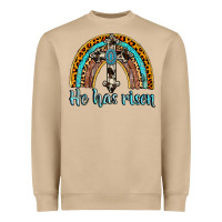 Mushroom he has risen rainbow Heavyweight Sweatshirt - AdoDesignShop