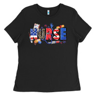 Black American nurse Ladies Tee - Zillion Design Studio