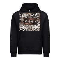Black mama cowhide cowgirl Urban Hoodie - CowGirlArtShop